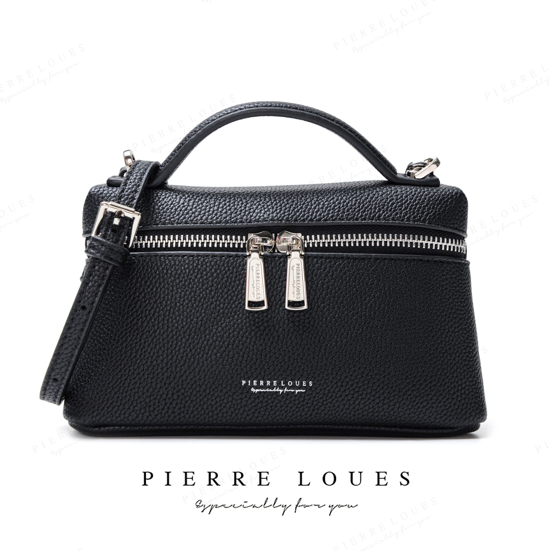 Torbica Pierre Loues - crna